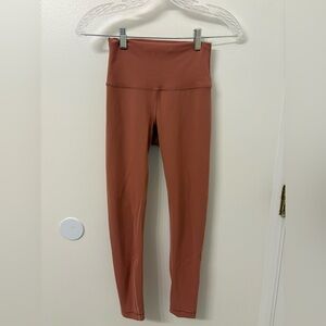 Lululemon Wunder Train High-Rise Tight 25" — Briar Rose